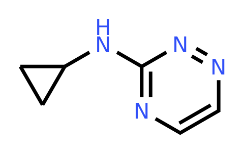 CAS 1086393-22-7 | Cyclopropyl-[1,2,4]triazin-3-yl-amine
