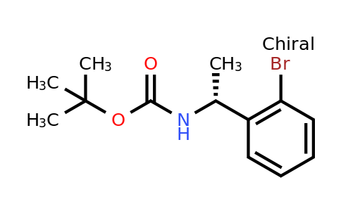 CAS 1086600-12-5 | (R)-[1-(2-Bromo-phenyl)-ethyl]-carbamic acid tert-butyl ester