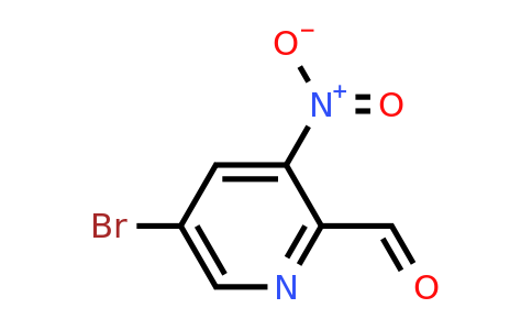 CAS 1086838-46-1 | 5-bromo-3-nitropyridine-2-carbaldehyde