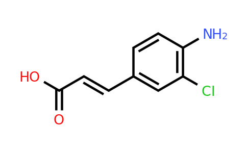 CAS 1087770-44-2 | 3-(4-Amino-3-chloro-phenyl)-acrylic acid