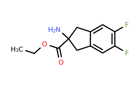 CAS 1092447-71-6 | 2-Amino-5,6-difluoro-indan-2-carboxylic acid ethyl ester
