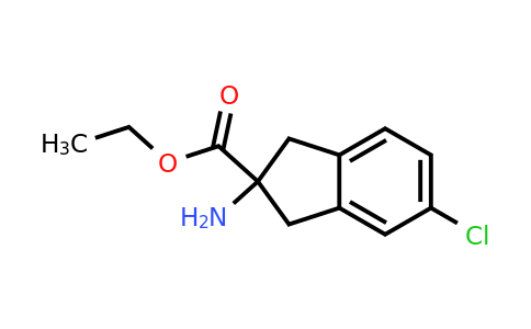 CAS 1092448-44-6 | 2-Amino-5-chloro-indan-2-carboxylic acid ethyl ester