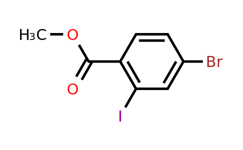CAS 1093418-75-7 | 4-Bromo-2-iodo-benzoic acid methyl ester