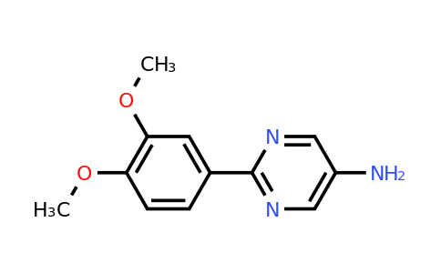 CAS 1094246-54-4 | 2-(3,4-Dimethoxy-phenyl)-pyrimidin-5-ylamine