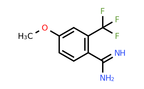 CAS 1094309-79-1 | 4-Methoxy-2-trifluoromethyl-benzamidine