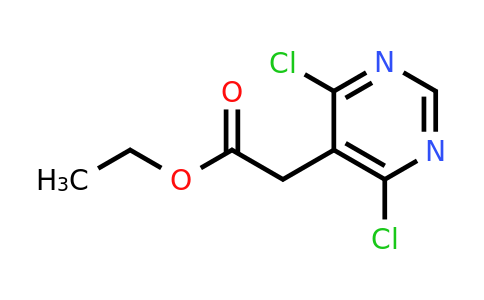 CAS 1095822-21-1 | Ethyl 2-(4,6-dichloropyrimidin-5-yl)acetate