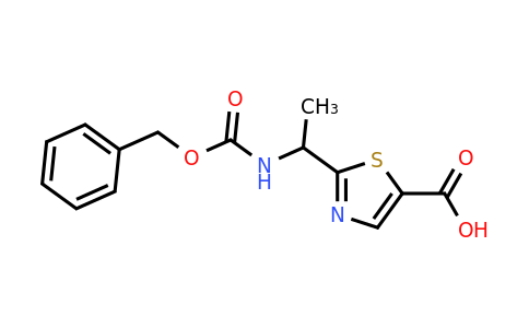 CAS 1095823-52-1 | 2-[1-(Cbz-amino)ethyl]-5-thiazolecarboxylic acid