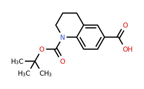 CAS 1097161-04-0 | 3,4-Dihydro-2H-quinoline-1,6-dicarboxylic acid 1-tert-butyl ester