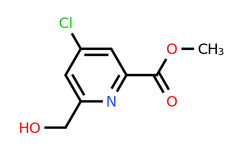 CAS 109880-43-5 | Methyl 4-chloro-6-(hydroxymethyl)picolinate