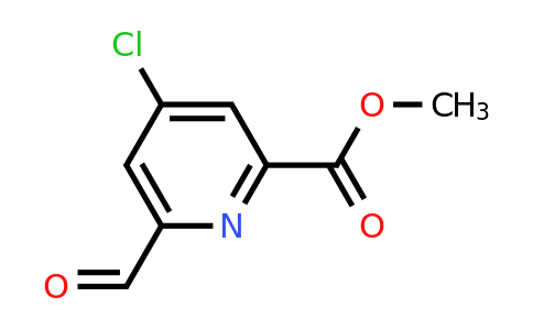 CAS 109880-44-6 | Methyl 4-chloro-6-formylpyridine-2-carboxylate