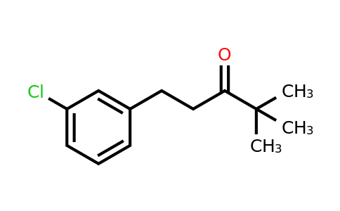 CAS 1099621-45-0 | 1-(3-Chloro-phenyl)-4,4-dimethyl-pentan-3-one