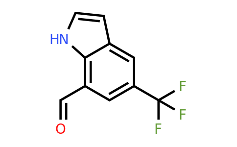 CAS 1100215-34-6 | 5-Trifluoromethyl-1H-indole-7-carbaldehyde