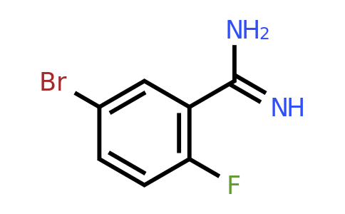 CAS 1100752-70-2 | 5-Bromo-2-fluoro-benzamidine