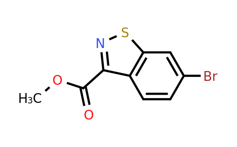 CAS 1103500-71-5 | 6-Bromo-benzo[d]isothiazole-3-carboxylic acid methyl ester