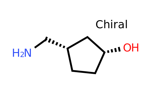 CAS 1110772-09-2 | (1R,3S)-3-(aminomethyl)cyclopentan-1-ol
