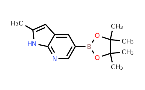 2-Methyl-5-(4,4,5,5-tetramethyl-1,3,2-dioxaborolan-2-YL)-1H-pyrrolo[2,3-B]pyridine