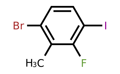 CAS 1114546-29-0 | 1-Bromo-3-fluoro-4-iodo-2-methyl-benzene