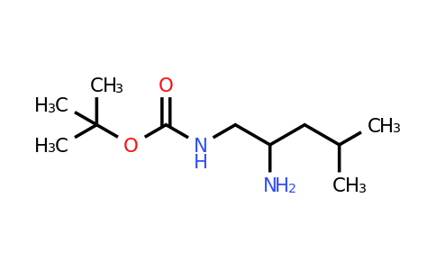 CAS 1117693-62-5 | (2-Amino-4-methyl-pentyl)-carbamic acid tert-butyl ester