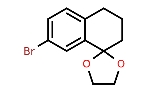 CAS 111773-13-8 | 7'-Bromo-3',4'-dihydro-2'H-spiro[[1,3]dioxolane-2,1'-naphthalene]