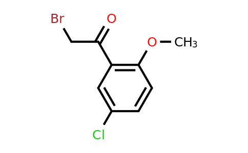 CAS 111841-05-5 | 2-Bromo-1-(5-chloro-2-methoxy-phenyl)-ethanone