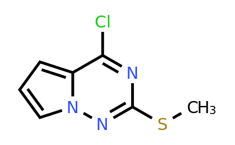 CAS 1120214-78-9 | 4-Chloro-2-(methylthio)pyrrolo[2,1-F][1,2,4]triazine