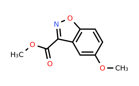 CAS 1123169-16-3 | 5-Methoxy-benzo[d]isoxazole-3-carboxylic acid methyl ester