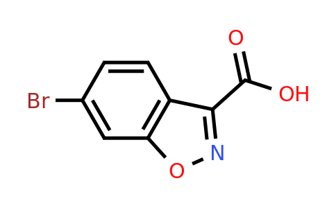 CAS 1123169-17-4 | 6-Bromo-benzo[d]isoxazole-3-carboxylic acid