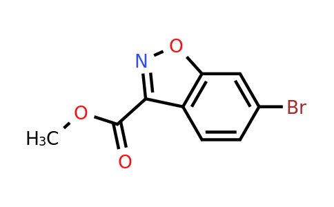 CAS 1123169-23-2 | 6-Bromo-benzo[d]isoxazole-3-carboxylic acid methyl ester