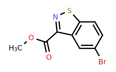 CAS 1123169-26-5 | 5-Bromo-benzo[d]isothiazole-3-carboxylic acid methyl ester