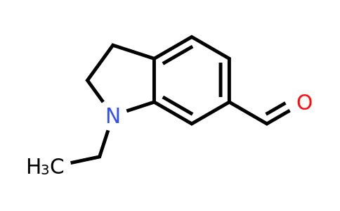 CAS 1123169-35-6 | 1-Ethyl-2,3-dihydro-1H-indole-6-carbaldehyde