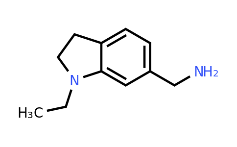 CAS 1123169-38-9 | C-(1-Ethyl-2,3-dihydro-1H-indol-6-yl)-methylamine