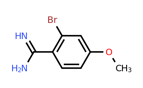 CAS 1123169-47-0 | 2-Bromo-4-methoxy-benzamidine