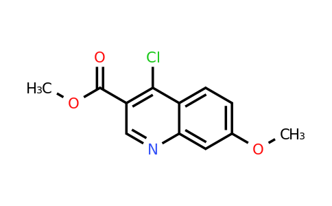 CAS 1123169-50-5 | 4-Chloro-7-methoxy-quinoline-3-carboxylic acid methyl ester