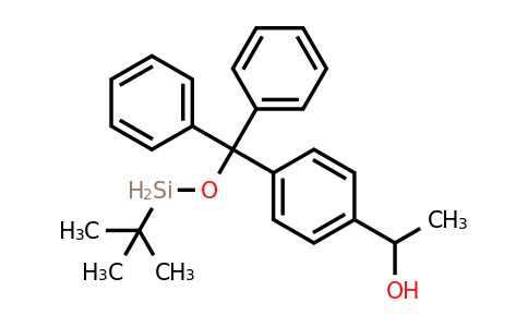 CAS 1123169-56-1 | 1-[4-(tert-Butyl-diphenyl-silanyloxymethyl)-phenyl]-ethanol