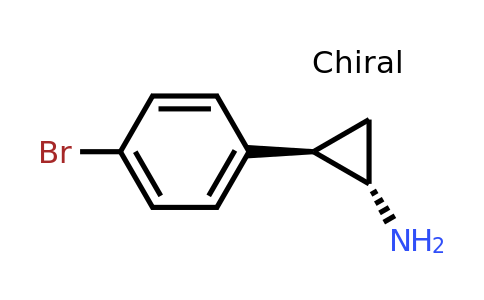 CAS 1123628-46-5 | (1S,2R)-2-(4-Bromo-phenyl)-cyclopropylamine
