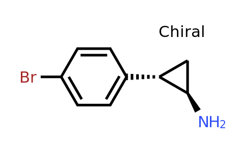 CAS 1123629-10-6 | (1R,2S)-2-(4-Bromo-phenyl)-cyclopropylamine