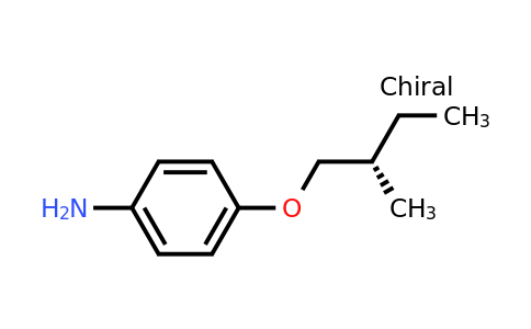 CAS 112418-54-9 | (S)-4-(2-Methyl-butoxy)-phenylamine