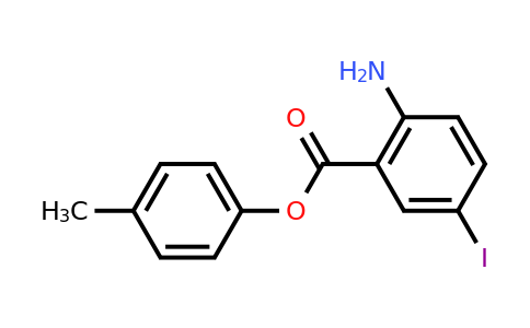 CAS 1131587-20-6 | p-Tolyl 2-amino-5-iodobenzoate