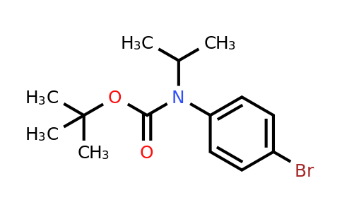 CAS 1133115-32-8 | (4-Bromo-phenyl)-isopropyl-carbamic acid tert-butyl ester