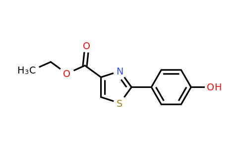 CAS 113334-60-4 | 2-(4-Hydroxy-phenyl)-thiazole-4-carboxylic acid ethyl ester