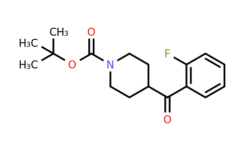 CAS 1134327-76-6 | 4-(2-Fluoro-benzoyl)-piperidine-1-carboxylic acid tert-butyl ester