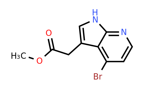 CAS 1134327-78-8 | (4-Bromo-1H-pyrrolo[2,3-b]pyridin-3-yl)-acetic acid methyl ester