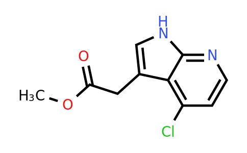CAS 1134327-80-2 | (4-Chloro-1H-pyrrolo[2,3-b]pyridin-3-yl)-acetic acid methyl ester