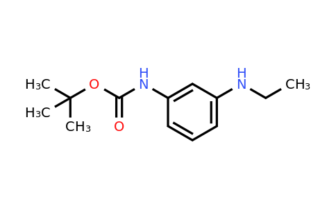 CAS 1134328-07-6 | (3-Ethylamino-phenyl)-carbamic acid tert-butyl ester
