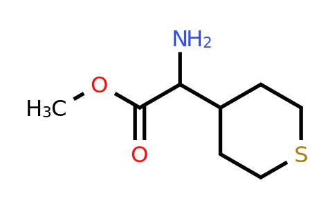 CAS 1134603-63-6 | Amino(tetrahydro-thiopyran-4-YL)acetic acid methyl ester