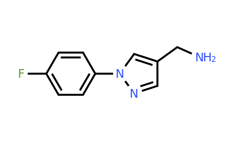 CAS 1134695-22-9 | C-[1-(4-Fluoro-phenyl)-1H-pyrazol-4-yl]-methylamine