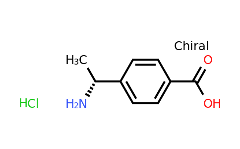 CAS 1134776-39-8 | (R)-4-(1-Amino-ethyl)-benzoic acid hydrochloride