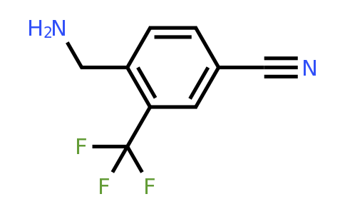 CAS 1141894-75-8 | 4-Aminomethyl-3-trifluoromethyl-benzonitrile