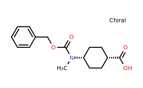 CAS 1142087-55-5 | Cis-4-{[(benzyloxy)carbonyl](methyl)amino}cyclohexane-1-carboxylic acid