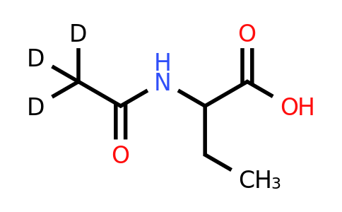 CAS 114285-09-5 | (+/-)-2-Acetylaminobutanoic acid-D3